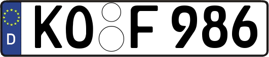 KO-F986