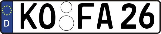 KO-FA26