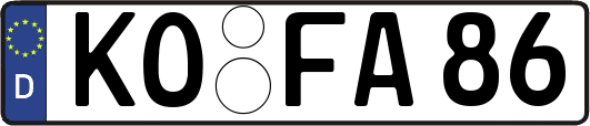 KO-FA86