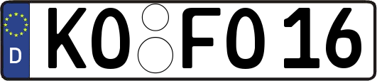 KO-FO16
