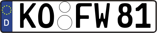 KO-FW81