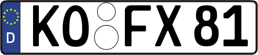 KO-FX81