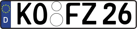 KO-FZ26