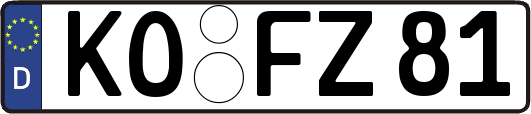 KO-FZ81