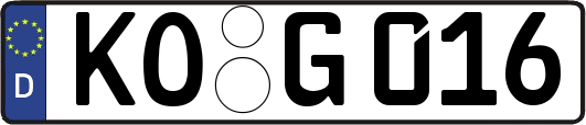 KO-G016