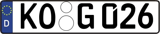 KO-G026