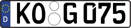 KO-G075