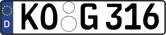 KO-G316
