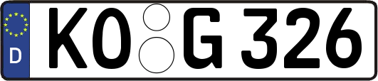 KO-G326
