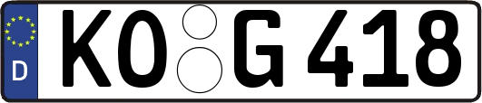 KO-G418