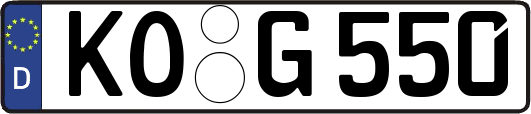 KO-G550
