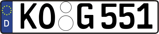 KO-G551