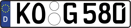 KO-G580