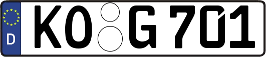 KO-G701