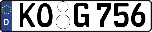 KO-G756