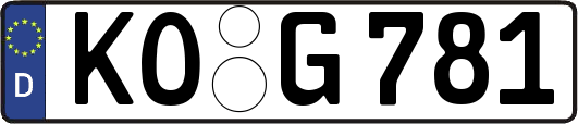 KO-G781