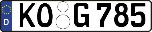 KO-G785