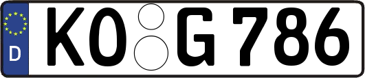 KO-G786