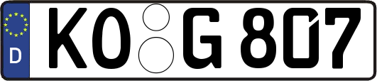 KO-G807