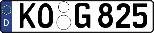 KO-G825