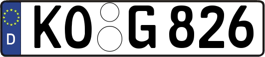 KO-G826