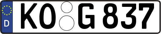 KO-G837