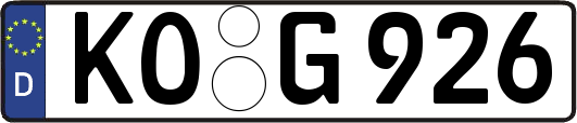 KO-G926