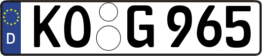 KO-G965