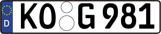 KO-G981