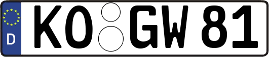 KO-GW81