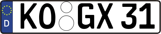 KO-GX31