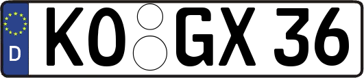 KO-GX36