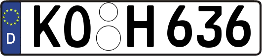 KO-H636
