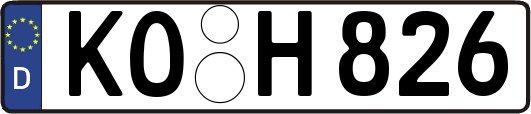 KO-H826