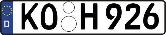 KO-H926