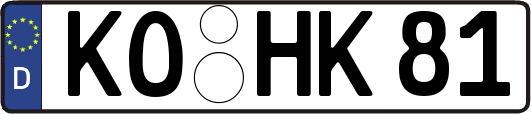 KO-HK81