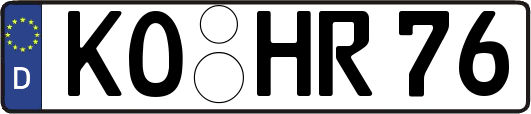 KO-HR76