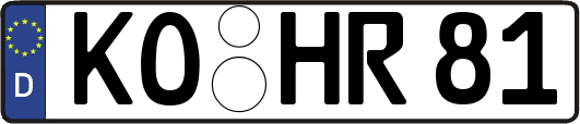 KO-HR81