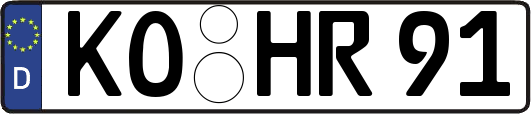 KO-HR91