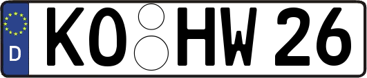 KO-HW26
