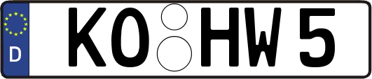 KO-HW5