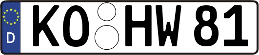 KO-HW81