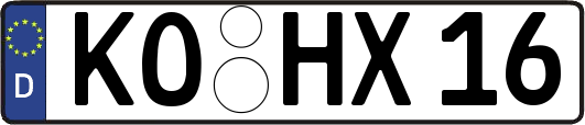 KO-HX16