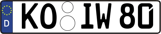 KO-IW80