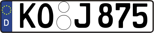 KO-J875
