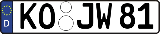 KO-JW81