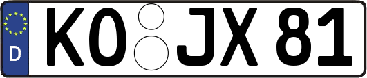 KO-JX81
