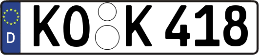 KO-K418