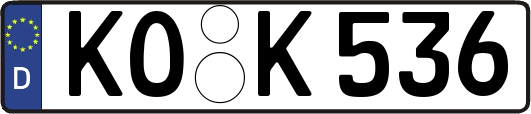 KO-K536