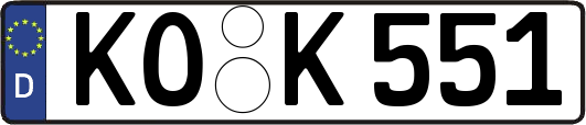 KO-K551